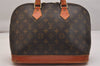 Authentic Louis Vuitton Monogram Alma Hand Bag Purse M51130 LV 5684J