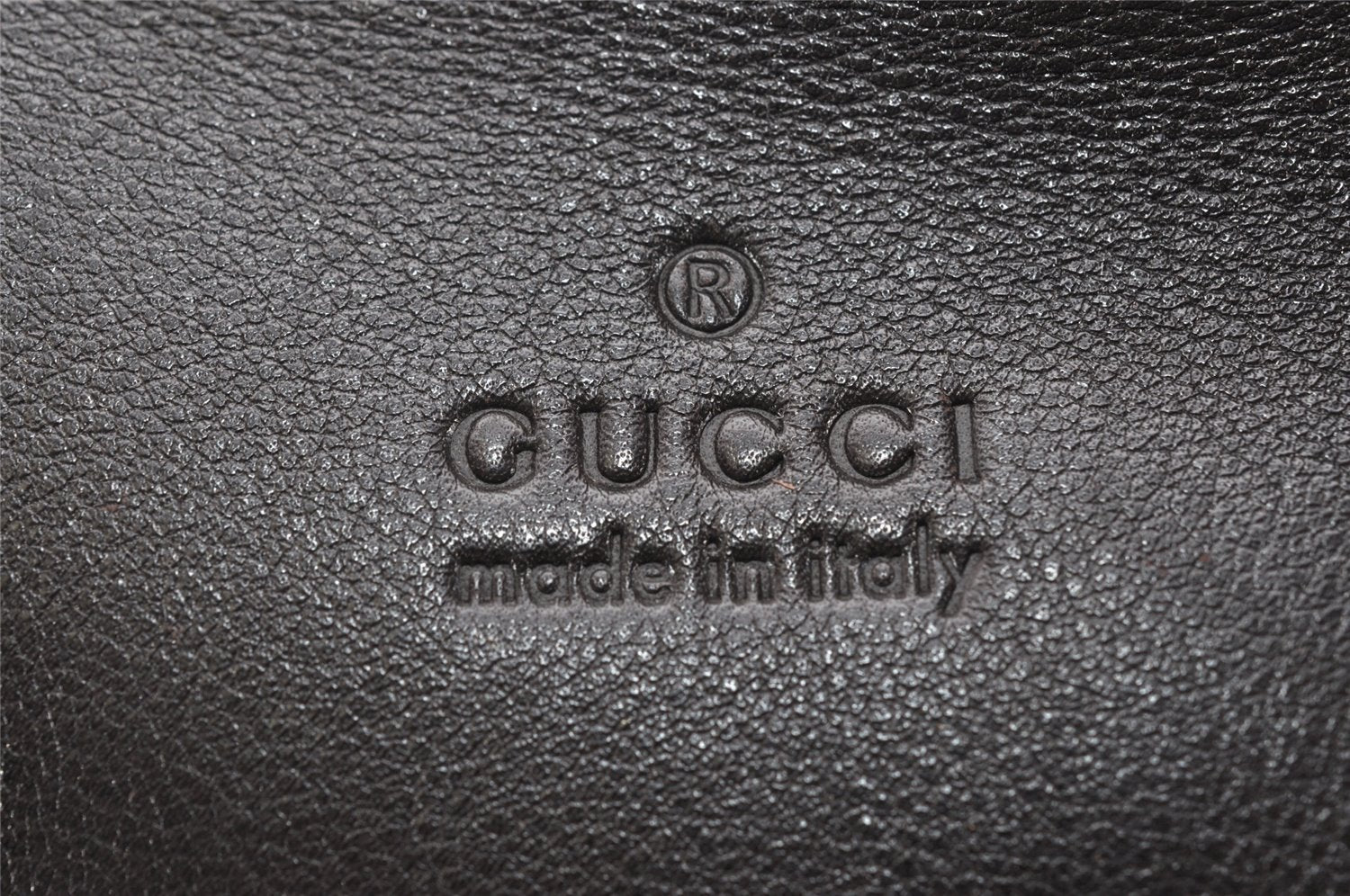 Authentic GUCCI Bamboo Shoulder Bag Purse Leather Brown 0013244 Junk 5685K