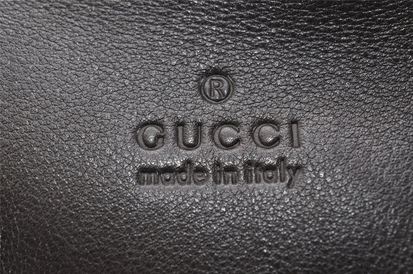 Authentic GUCCI Bamboo Shoulder Bag Purse Leather Brown 0013244 Junk 5685K