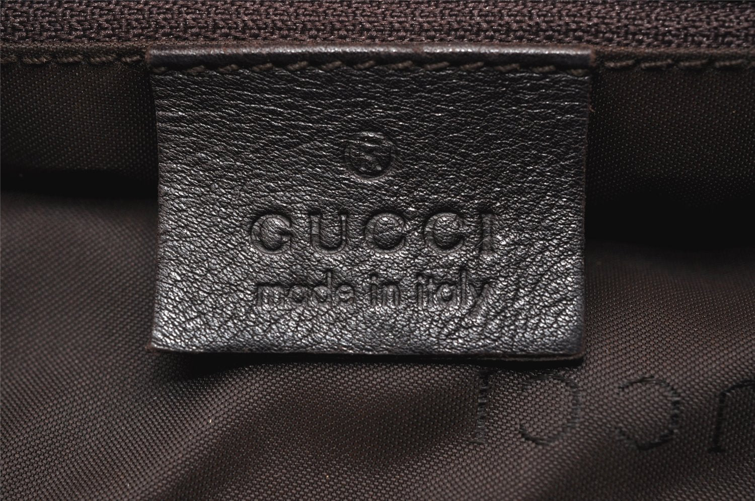 Authentic GUCCI Bamboo Shoulder Bag Purse Leather Brown 0013244 Junk 5685K