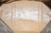 Authentic GUCCI Vintage Hand Boston Bag Purse GG PVC Leather Brown 5687K