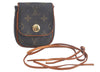 Auth Louis Vuitton Monogram Pochette Cancun Shoulder Pouch M60018 LV Junk 5689I