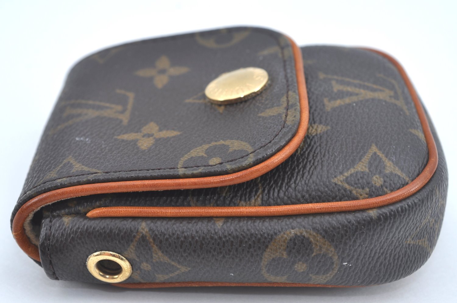Auth Louis Vuitton Monogram Pochette Cancun Shoulder Pouch M60018 LV Junk 5689I