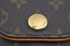 Auth Louis Vuitton Monogram Pochette Cancun Shoulder Pouch M60018 LV Junk 5689I