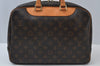 Authentic Louis Vuitton Monogram Deauville Hand Bag M47270 LV 5690I