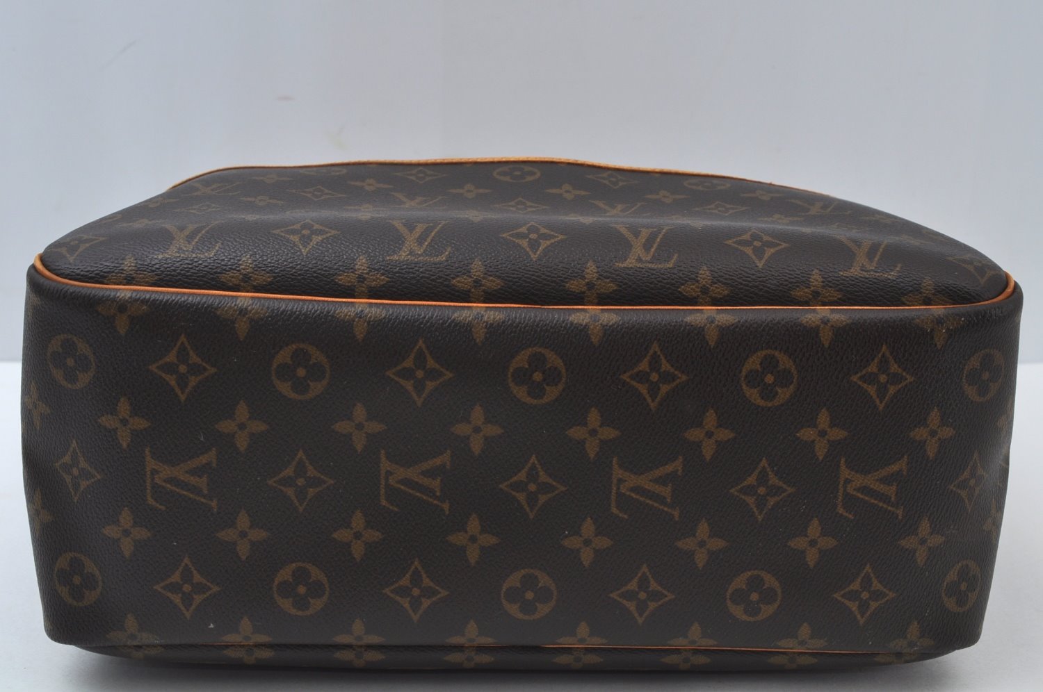 Authentic Louis Vuitton Monogram Deauville Hand Bag M47270 LV 5690I