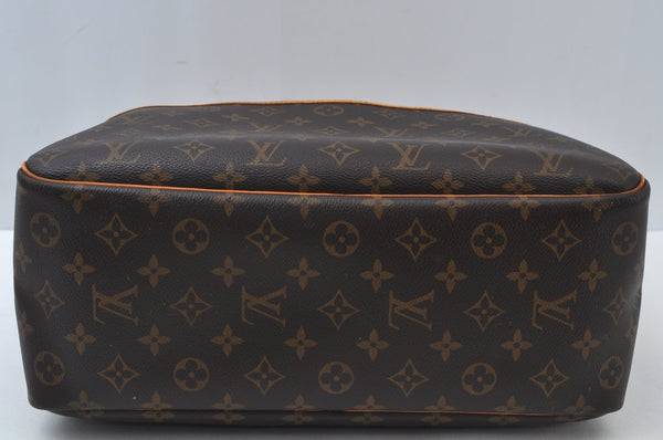Authentic Louis Vuitton Monogram Deauville Hand Bag M47270 LV 5690I