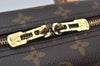 Authentic Louis Vuitton Monogram Deauville Hand Bag M47270 LV 5690I