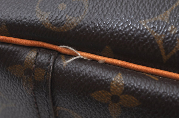 Authentic Louis Vuitton Monogram Deauville Hand Bag M47270 LV 5690I