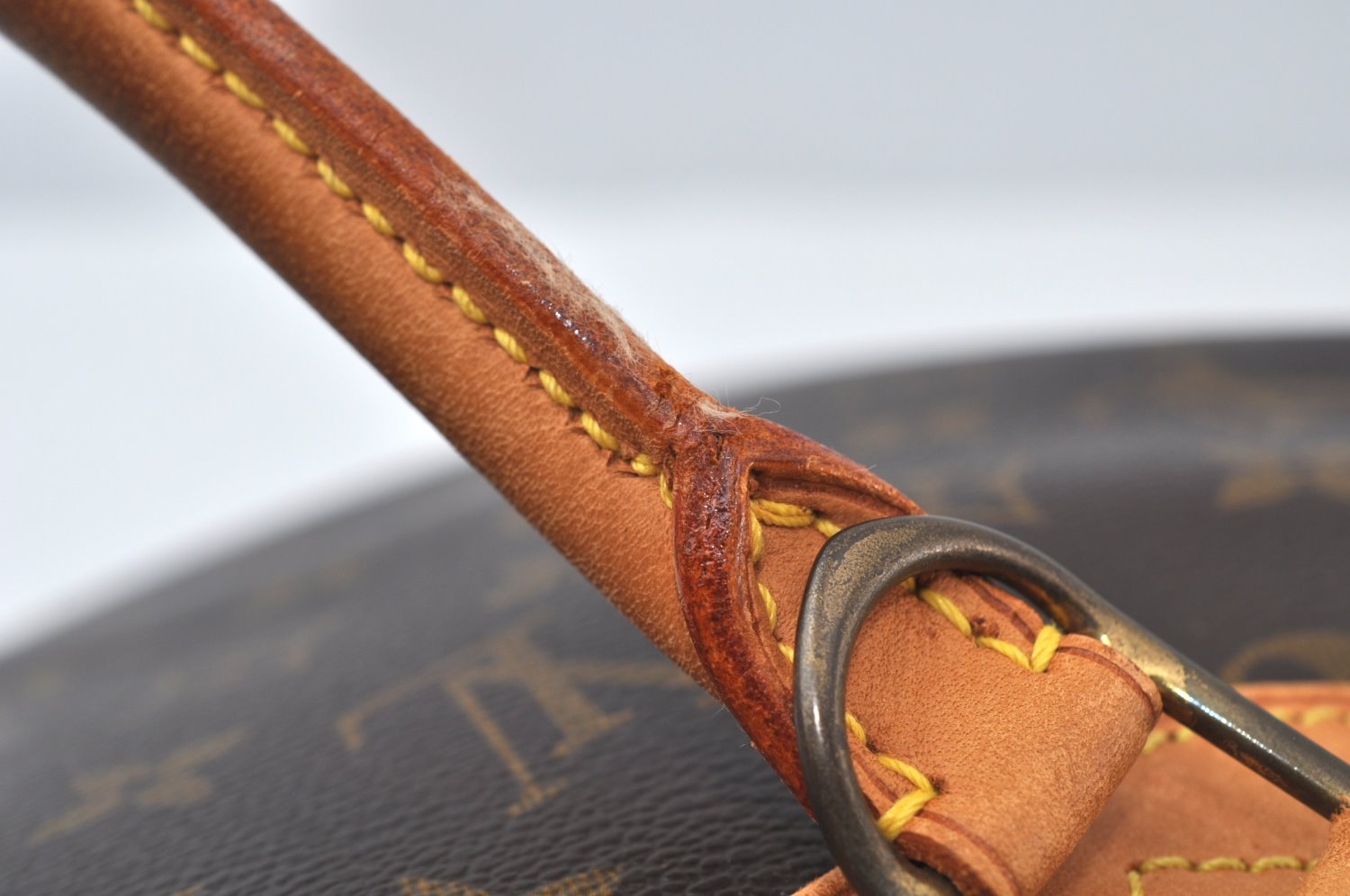 Authentic Louis Vuitton Monogram Deauville Hand Bag M47270 LV 5690I