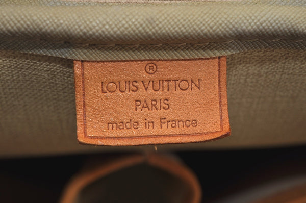 Authentic Louis Vuitton Monogram Deauville Hand Bag M47270 LV 5690I