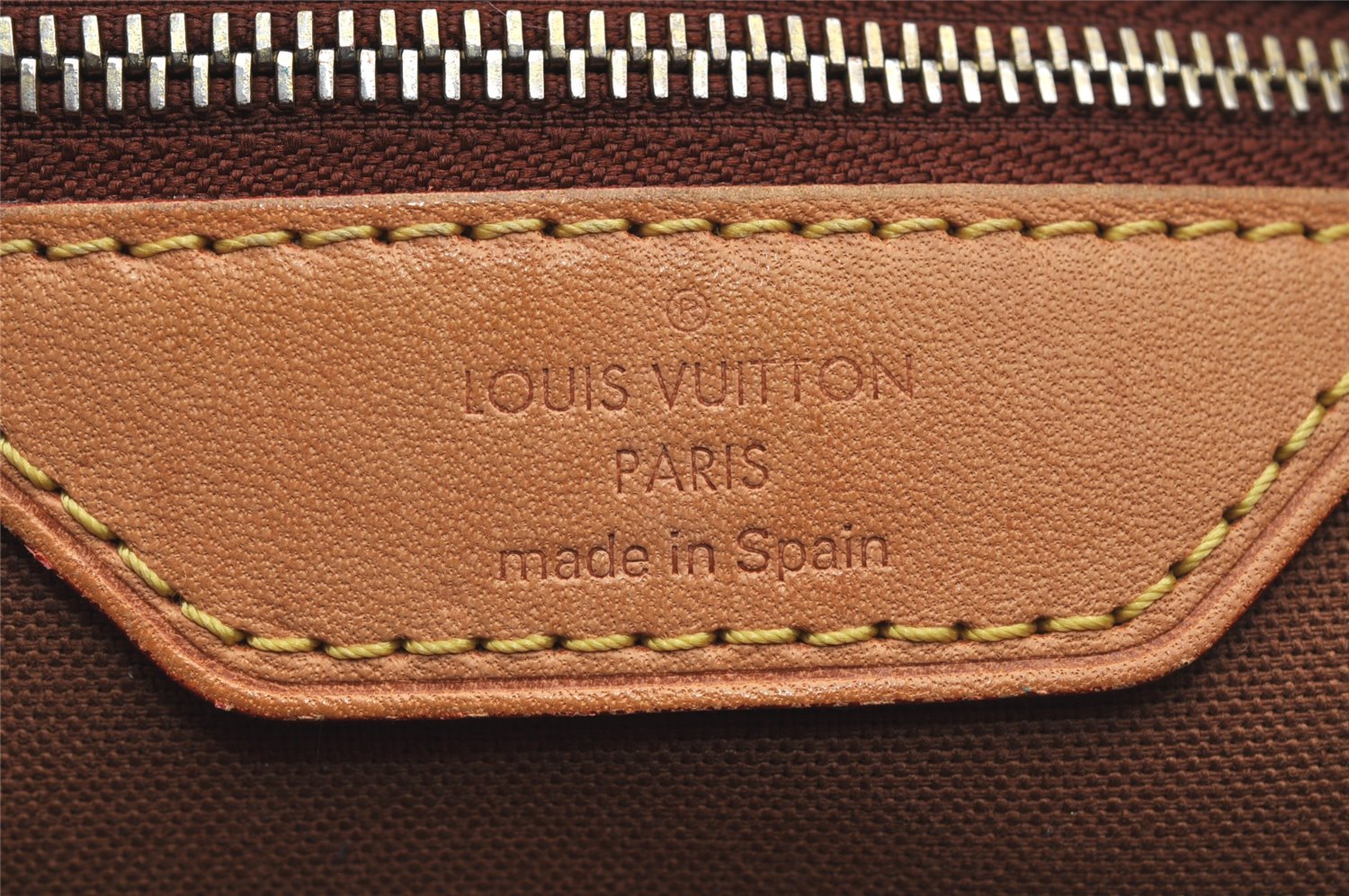 Authentic Louis Vuitton Monogram Batignolles Horizontal Tote Bag M51154 LV 5691I