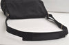 Authentic GUCCI Shoulder Cross Body Bag Purse Nylon Leather 0190340 Black 5691K