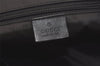 Authentic GUCCI Shoulder Cross Body Bag Purse Nylon Leather 0190340 Black 5691K