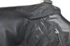 Authentic GUCCI Shoulder Cross Body Bag Purse Nylon Leather 0190340 Black 5691K