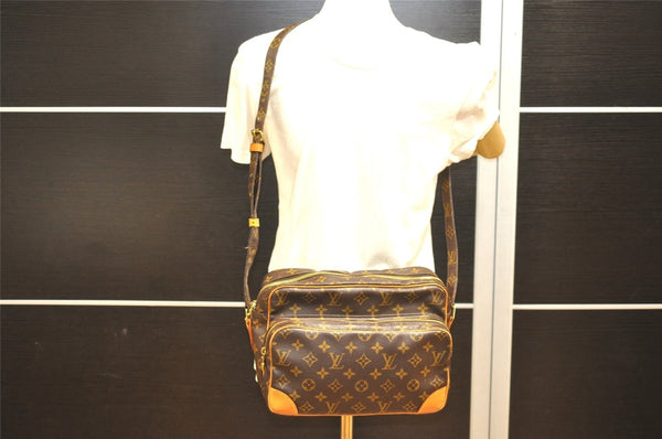 Authentic Louis Vuitton Monogram Nile Shoulder Cross Body Bag M45244 LV 5693I