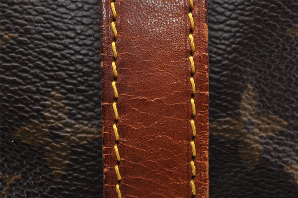 Authentic Louis Vuitton Monogram Petit Noe M42226 Shoulder Drawstring Bag 5696I