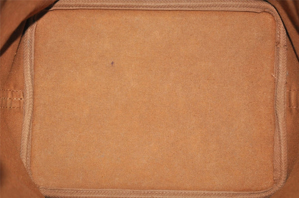 Authentic Louis Vuitton Monogram Petit Noe M42226 Shoulder Drawstring Bag 5696I