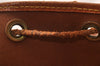 Authentic Louis Vuitton Monogram Petit Noe M42226 Shoulder Drawstring Bag 5696I