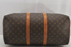 Authentic Louis Vuitton Monogram Keepall 50 Travel Boston Bag M41426 LV 5697I