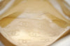 Authentic CHANEL Vintage Caviar Skin CoCo Mark Shoulder Tote Bag White 5698H
