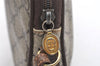Authentic GUCCI Shoulder Cross Body Bag Purse GG PVC Leather Brown Junk 5699K