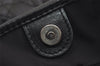 Authentic Christian Dior Panarea Cannage Tote Bag PVC Leather Black 5700I