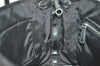Authentic Christian Dior Panarea Cannage Tote Bag PVC Leather Black 5700I
