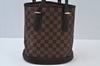 Authentic Louis Vuitton Damier Marais Bucket Shoulder Tote Bag N42240 LV 5701I