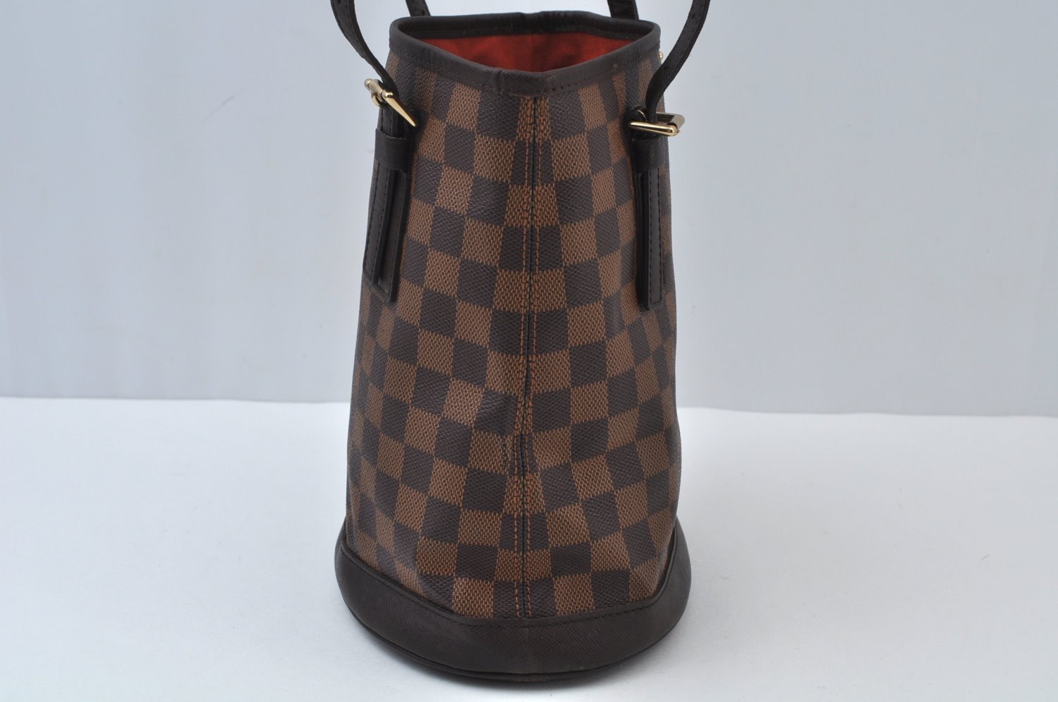 Authentic Louis Vuitton Damier Marais Bucket Shoulder Tote Bag N42240 LV 5701I
