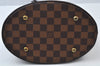 Authentic Louis Vuitton Damier Marais Bucket Shoulder Tote Bag N42240 LV 5701I