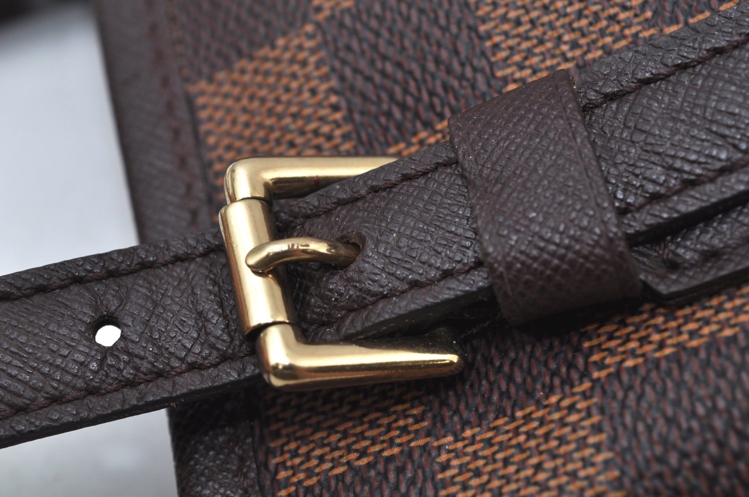 Authentic Louis Vuitton Damier Marais Bucket Shoulder Tote Bag N42240 LV 5701I