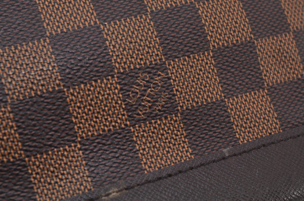 Authentic Louis Vuitton Damier Marais Bucket Shoulder Tote Bag N42240 LV 5701I