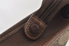 Authentic GUCCI Web Sherry Line Document PC Case GG PVC Leather Brown 5701K