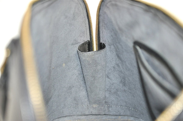 Authentic Louis Vuitton Epi Alma PM Hand Bag Black M40302 LV 5702I