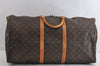 Authentic Louis Vuitton Monogram Keepall Bandouliere 60 M41412 Boston Bag 5703I