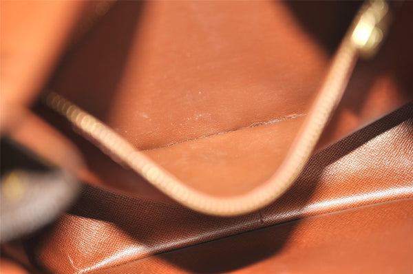 Authentic Louis Vuitton Monogram Saint Cloud GM M51242 Shoulder Cross Bag 5705I