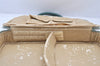 Authentic GUCCI 2Way Briefcase Business Bag Leather Light Blue Junk 5705K