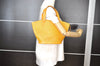Authentic Louis Vuitton Epi Saint Jacques Hand Bag Yellow M52279 LV 5707I
