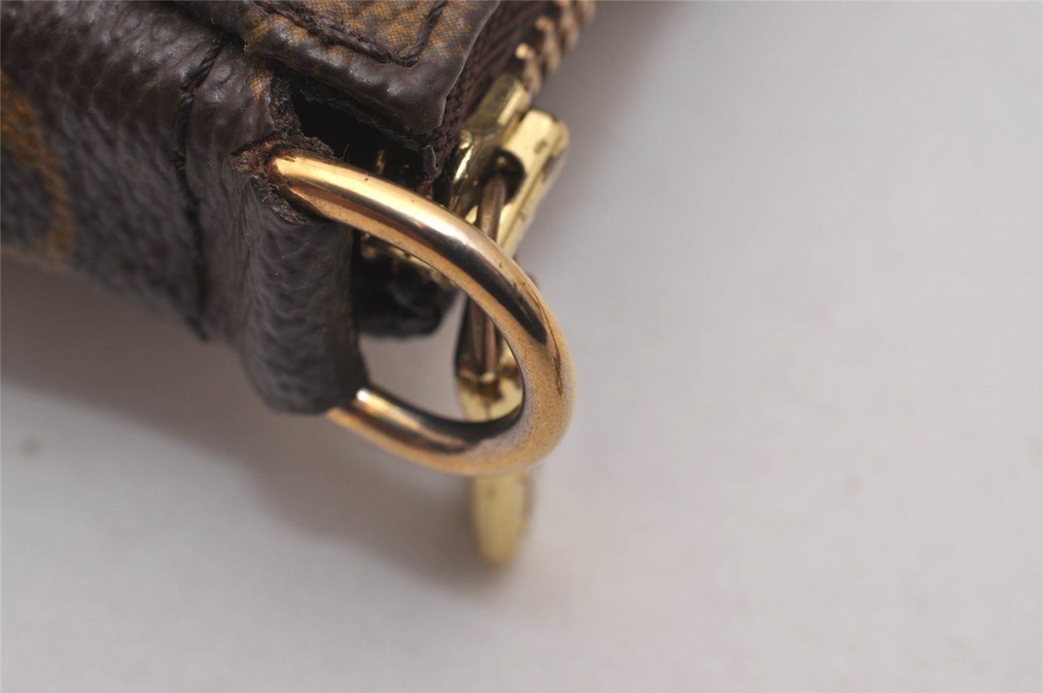 Authentic Louis Vuitton Monogram Pochette Accessoires Pouch M51980 LV 5708I