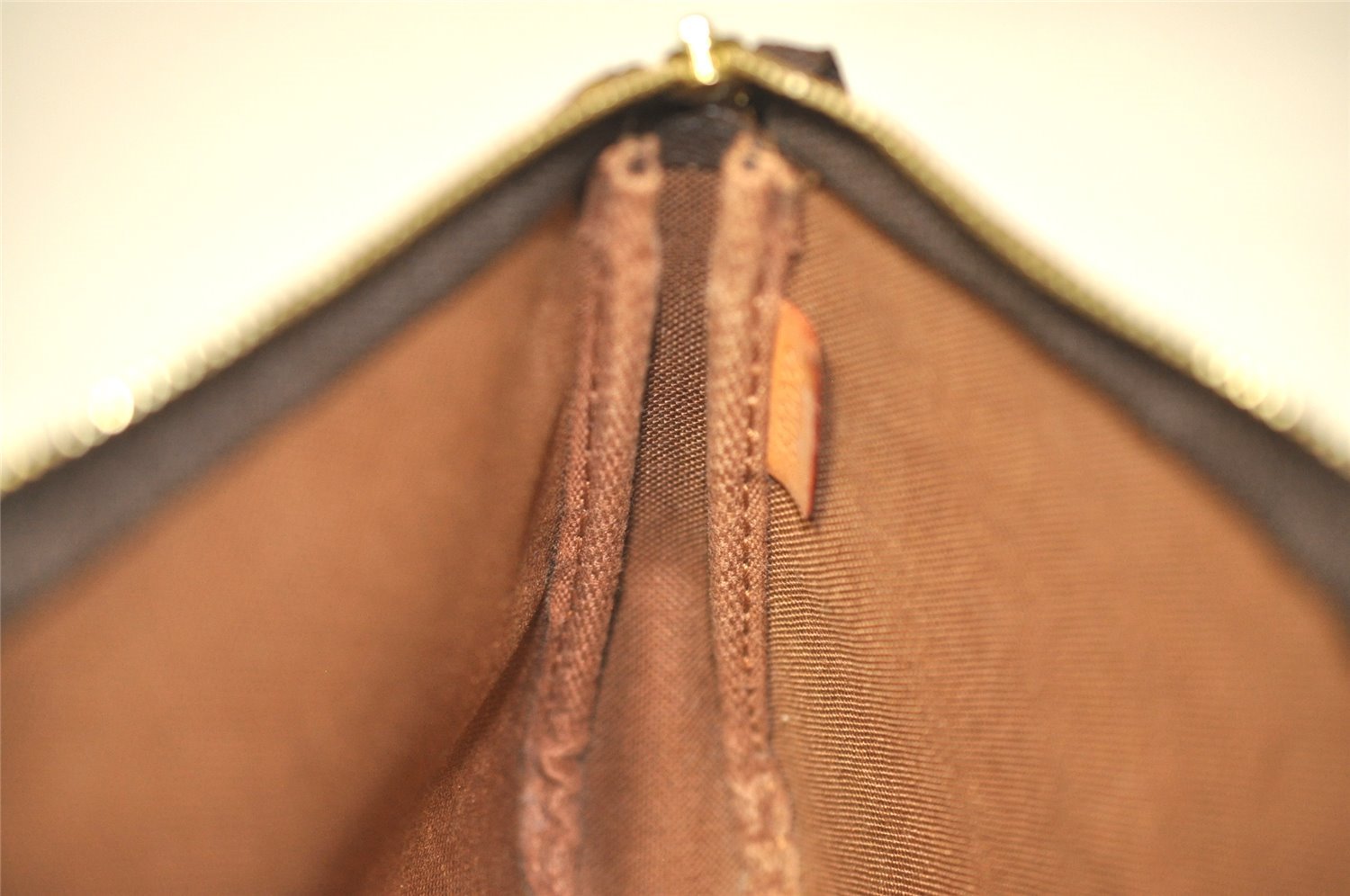 Authentic Louis Vuitton Monogram Pochette Accessoires Pouch M51980 LV 5708I