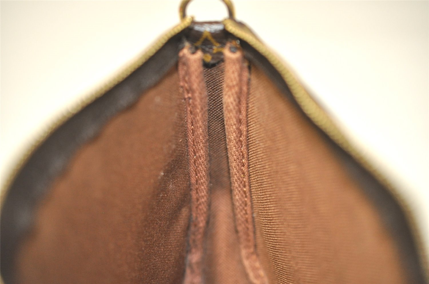 Authentic Louis Vuitton Monogram Pochette Accessoires Pouch M51980 LV 5708I