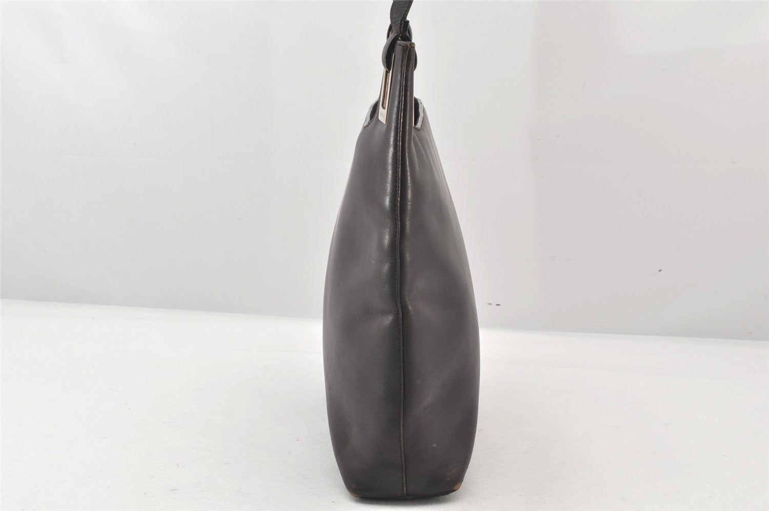 Authentic GUCCI Shoulder Hand Bag Purse Leather 0013099 Brown Junk 5709K