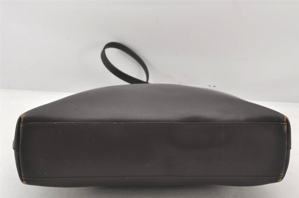 Authentic GUCCI Shoulder Hand Bag Purse Leather 0013099 Brown Junk 5709K