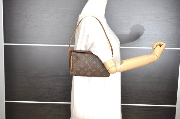 Authentic Louis Vuitton Monogram Recital Shoulder Hand Bag M51900 LV 5710I