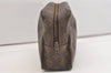 Auth Louis Vuitton Monogram Trousse Toilette 28 Clutch Hand Bag Old Model 5711J
