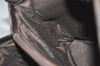 Authentic GUCCI Bamboo Hand Bag GG Nylon Leather 0021010 Black Brown 5711K