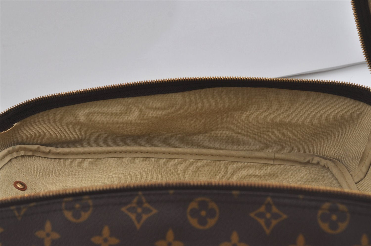 Authentic Louis Vuitton Monogram Excursion Hand Bag M41450 LV 5713I