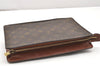 Authentic Louis Vuitton Monogram Pochette Homme Clutch Hand Bag M51795 LV 5713K