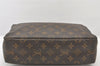 Auth Louis Vuitton Monogram Trousse Toilette 28 Clutch Bag M47522 LV Junk 5714K